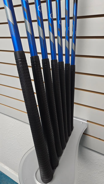 USED Pinhawk Single Length Irons, RH, 5-PW+AW, Stiff Graphite, Standard Length